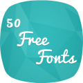50 Free Fonts thumbnail