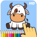 Animals coloring book thumbnail