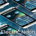 Electric Neon Keyboard Theme thumbnail