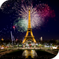Fireworks in Paris Wallpaper thumbnail