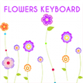 Flowers keyboard theme thumbnail