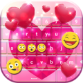 Glitter Heart Keyboard thumbnail