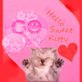 GO SMS Pink Theme Kitty thumbnail
