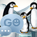 GO SMS Pro Theme Penguins thumbnail