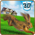 Pet Rabbit Vs Stray Dog 3D thumbnail