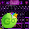 Purple Flame GO Keyboard theme thumbnail