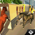 Transporter Truck Horse Stunts thumbnail