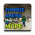 Zombie arena map for MCPE thumbnail