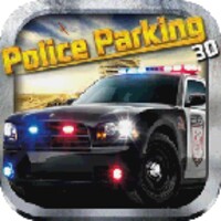 3D police car parking thumbnail