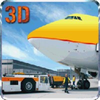Airport Plane Ground Staff 3D thumbnail