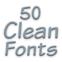Clean Fonts 50 thumbnail