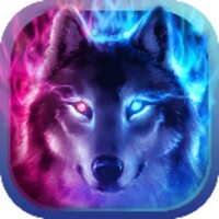 Fire Wolf Theme: Ice fire wallpaper HD thumbnail