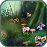 Fireflies in fairy forest thumbnail