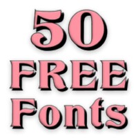 Free Fonts 50 Pack 12 thumbnail