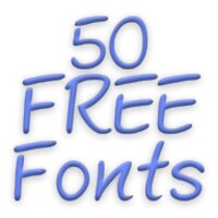 Free Fonts 50 Pack 22 thumbnail