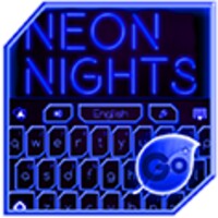 GO Keyboard Blue Neon Theme thumbnail