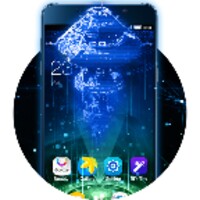 Hologram theme for Galaxy Note6: cool launcher thumbnail