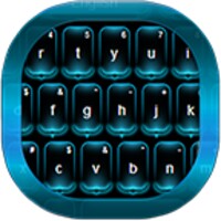 Neon Blue Keyboard Free thumbnail