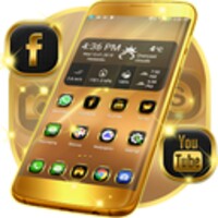 Neon Gold Theme GO Launcher thumbnail