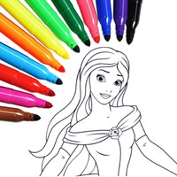 Princess Coloring game thumbnail