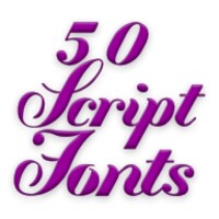 Script Fonts 50 thumbnail