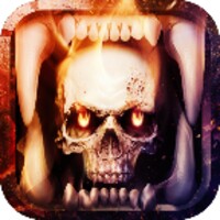 Skull Theme: Skeleton Hellfire wallpaper HD thumbnail