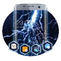 Stormy Lightning Theme: dynamic night wallpaper thumbnail
