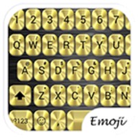 Theme Metallic Gold for Emoji Keyboard thumbnail