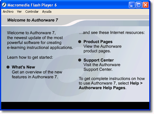 authorware web player 7 full download