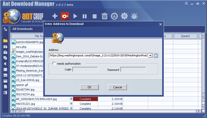 ant video downloader internet explorer install