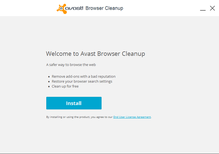 what is avast browser cleanup