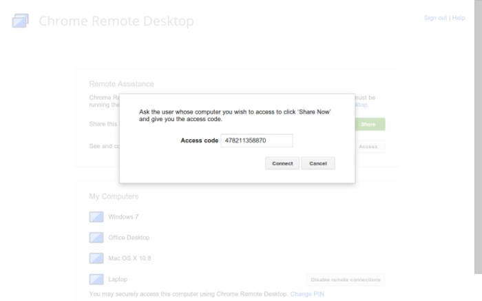 chrome remote desktop host download