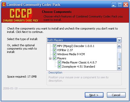 cccp project codec