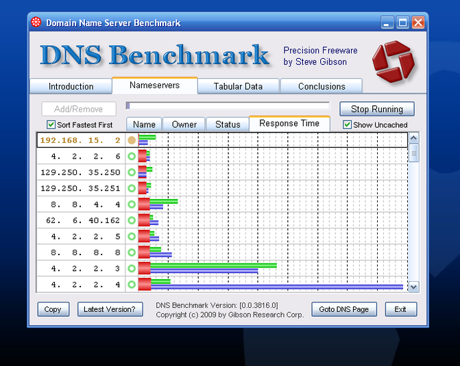 benchmark dns download