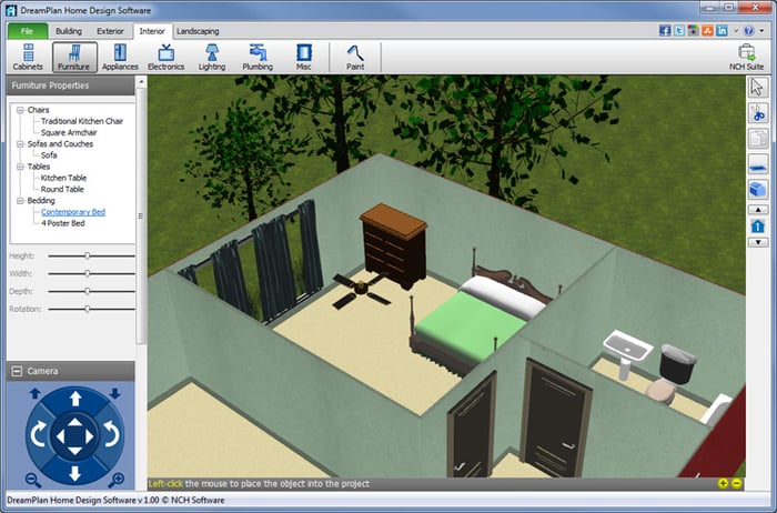 NCH DreamPlan Home Designer Plus 8.23 for windows download free