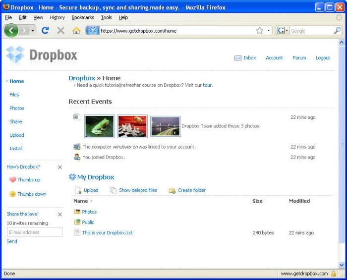 تحميل برنامج دروب بوكس Dropbox للكمبيوتر