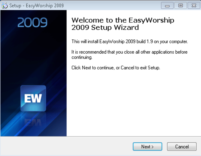 easyworship 2007 windows 10