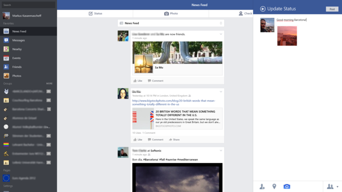 facebook free download for windows 10