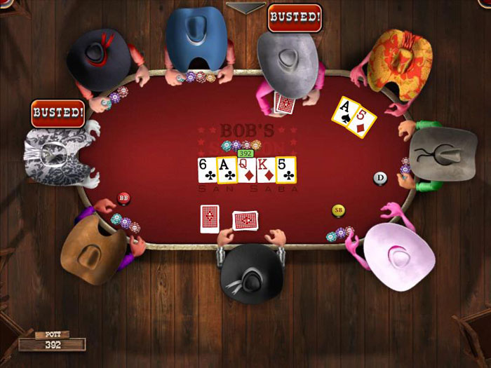 play governor of poker game free online
