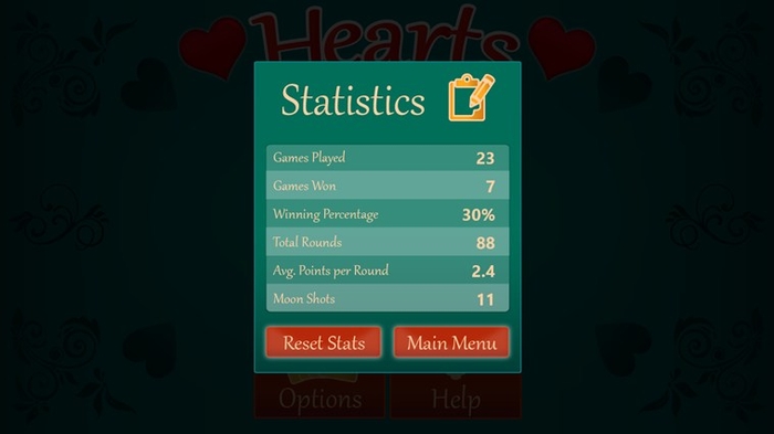 windows 10 hearts game