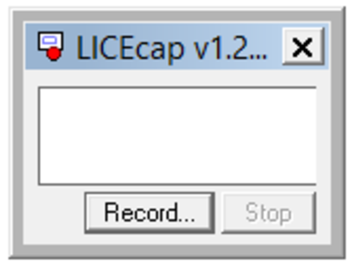 licecap stopped working