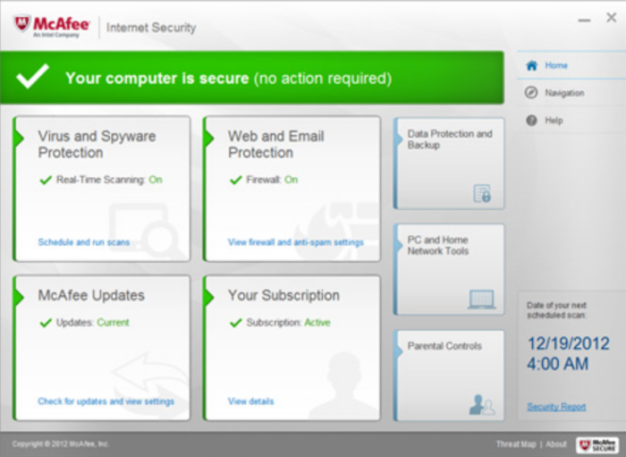 McAfee Internet Security Suite  Free Download