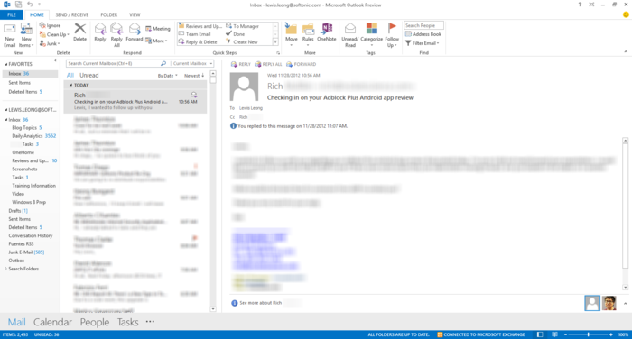ms outlook 2013 free download