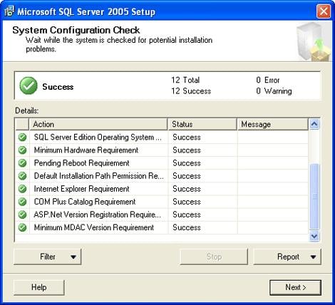 ms sql server express windows 7