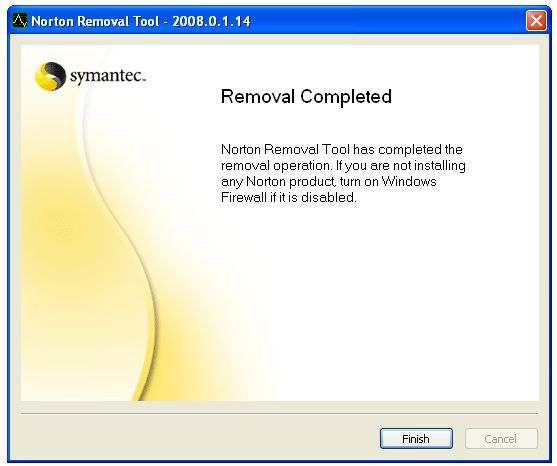 Norton Removal Tool - Free Download