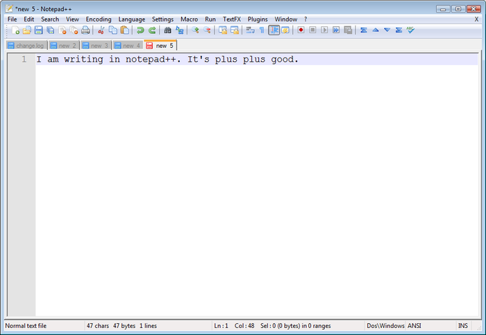 download the last version for mac Notepad++ 8.5.7