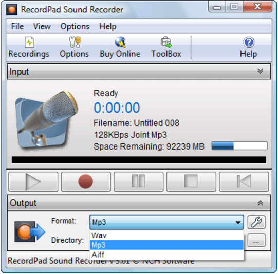 recordpad software free download