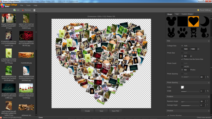 Shape Collage Maker Free Download