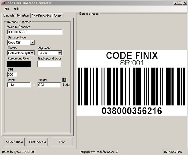 2d barcode generator software full version free download