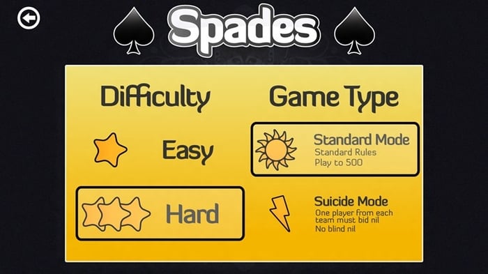 spades windows 7